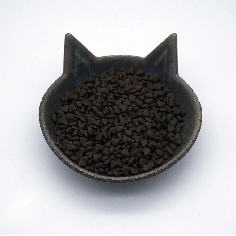 Ceramic Pet Bowl Cat's Water Feeding Bowl Clean, Easy to Carry
